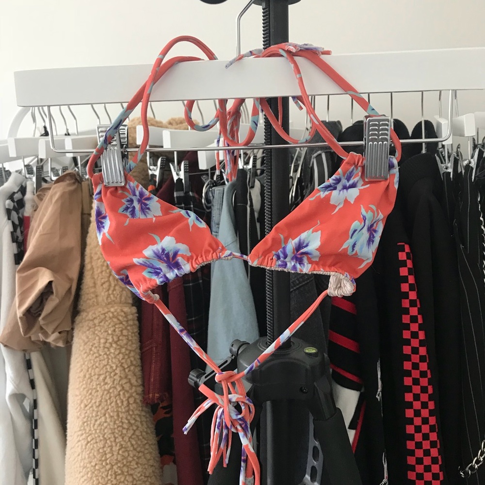 Rare Acacia Swimwear Canons Top In Vintage Aloha